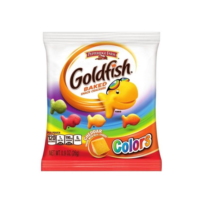 Goldfish Colors Cheddar Crackers