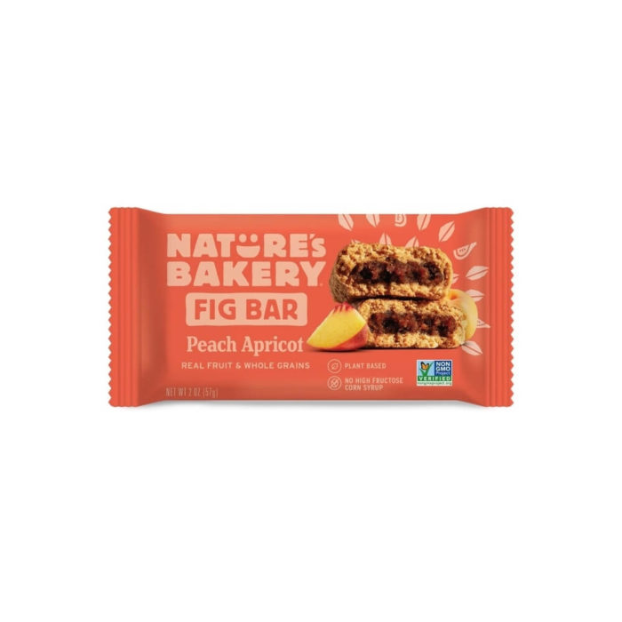 Nature's Bakery Fig Bar, Peach Apricot