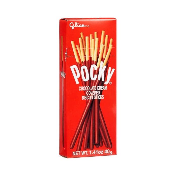 Pocky Chocolate Cream Covered Biscuit Sticks