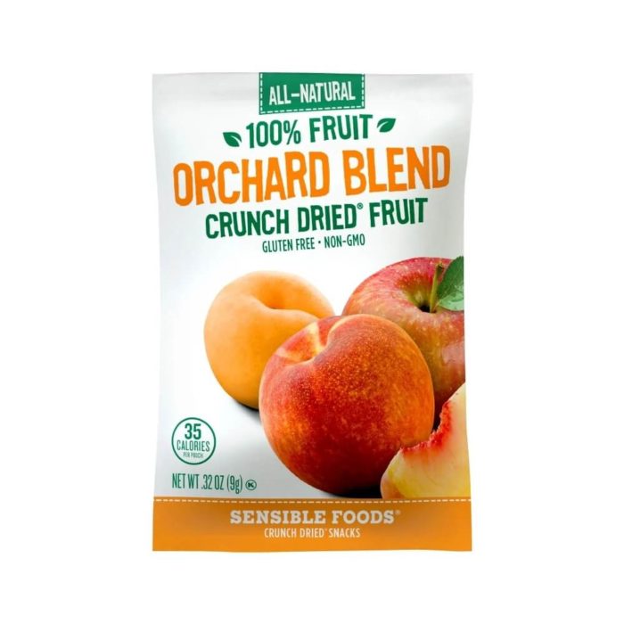 Sensible Foods Orchard Blend Crunch Dried Fruit